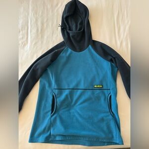 Melanzana Wind-Pro Blue and Black Fleece